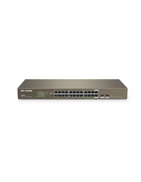 Switch ip - com 24 puertos switch ip - com 24 puertos switch 24p tenda - ipcom 1000 g1024f +2p sfp rack