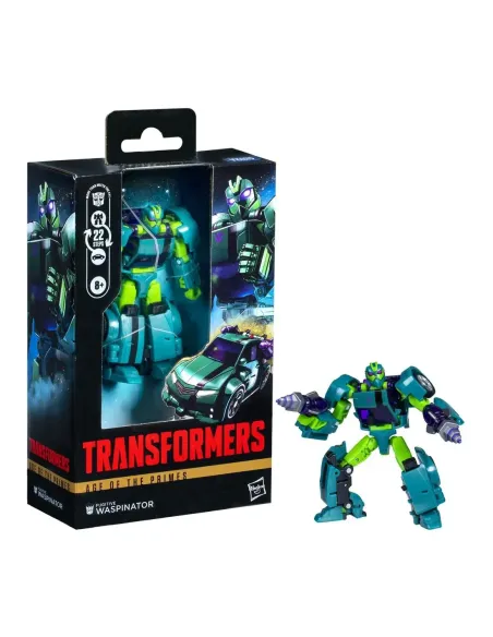 Figura hasbro transformers age of the primes fugitive waspinator