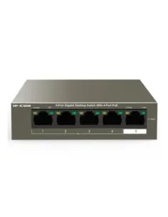 Switch ip - com g1105p - 4 - 63w 5 puertos