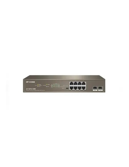 Switch ip - com g1110p - 8 - 150w 10 puertos