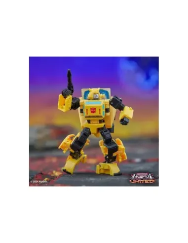 Figura hasbro transformers legacy united deluxe origin bumblebee