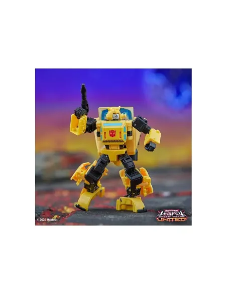 Figura hasbro transformers legacy united deluxe origin bumblebee