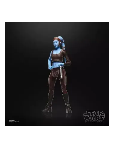 Figura hasbro star wars revenge of the sith black series ayla secura 15cm