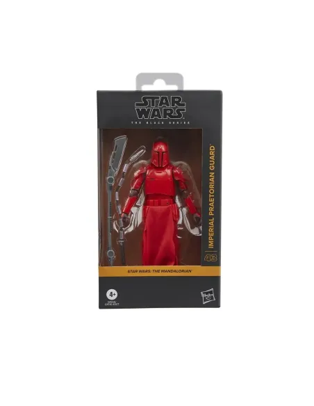 Figura hasbro star wars the mandalorian the black series imperial praetorian guard