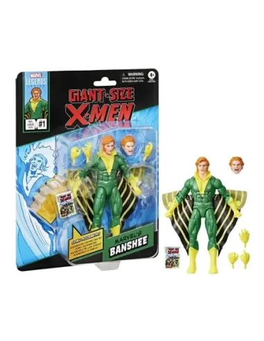 Figura hasbro marvel legends giant - size x - men mini comics banshee