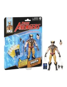 Figura hasbro marvel legends dark avengers mini comics daken (wolverine)
