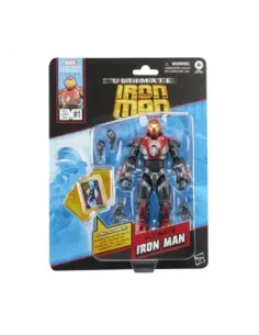 Figura hasbro marvel legends mini comics ultimate ironman