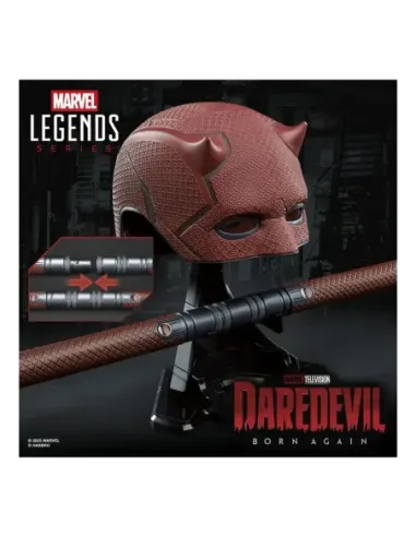Máscara premium role play hasbro marvel legends series daredevil born again