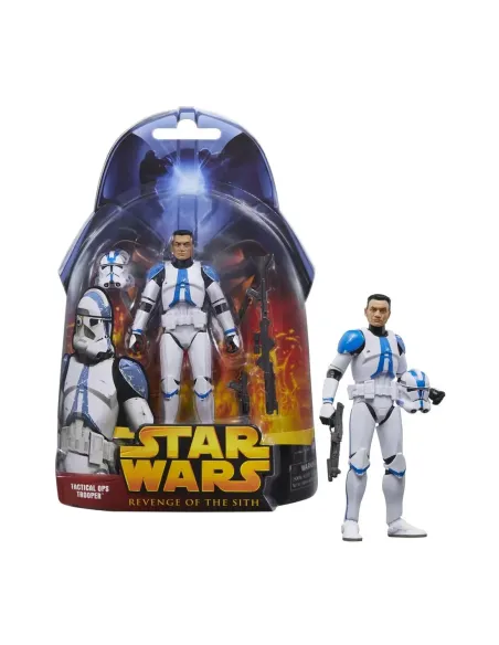 Figura hasbro star wars revenge of the sith tropical ops trooper