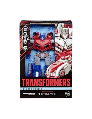 Figura hasbro transformers war for cybertron studio series voyayer class optimus prime 16.5cm