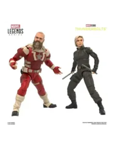 Figura hasbro marvel studios thunderbolts marvel legends series yelena belova & red guardian 15cm