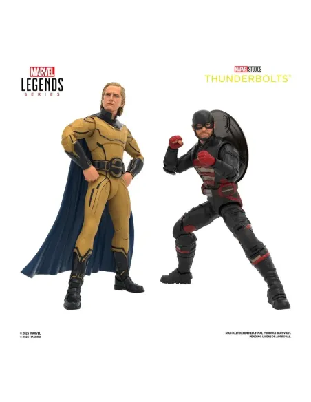 Figura hasbro marvel studios thunderbolts marvel legends series john f walker & sentry 15cm