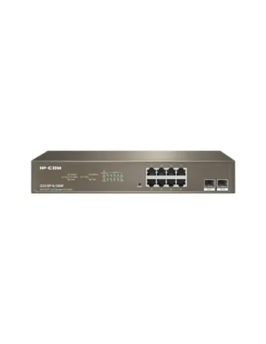 Switch 10 puertos ip - com 8 puertos gigabit ethernet 2 puertos sfp