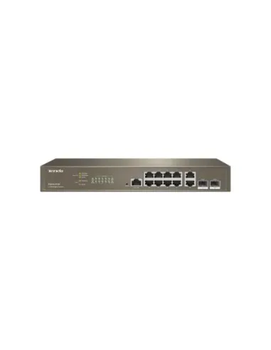 Switch 12 puertos ipcom teg5312f 10 puertos gigabit ethetnet 2 puertos sfp gestionable l3
