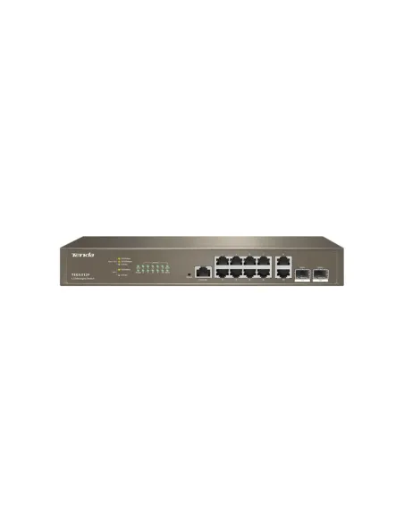 Switch 12 puertos ipcom teg5312f 10 puertos gigabit ethetnet 2 puertos sfp gestionable l3