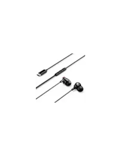 Auriculares Intrauditivos Vention Echo Lite USB-C In-Ear/ con Micrófono/ USB Tipo-C/ Negros