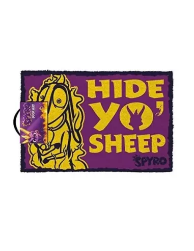 Felpudo spyro el dragon doormat hide yo sheep 40 x 60 cm