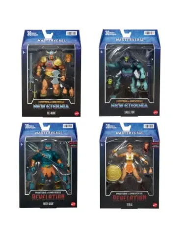 Surtido figuras mattel masters of the universe 6 unidades