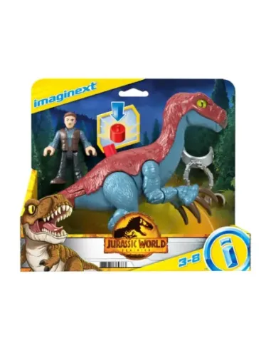 Figura mattel jurassic world therizinosaurus