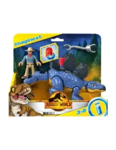 Figura mattel jurassic world stegosaurus