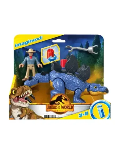 Figura mattel jurassic world stegosaurus