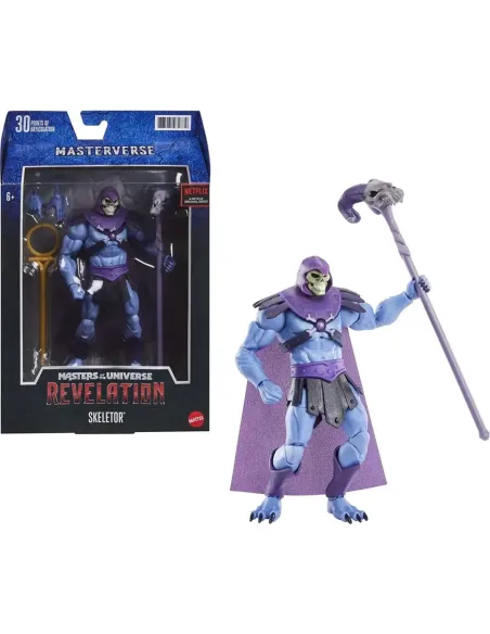 Figura mattel masters of the universe revelation skeletor 18 cm