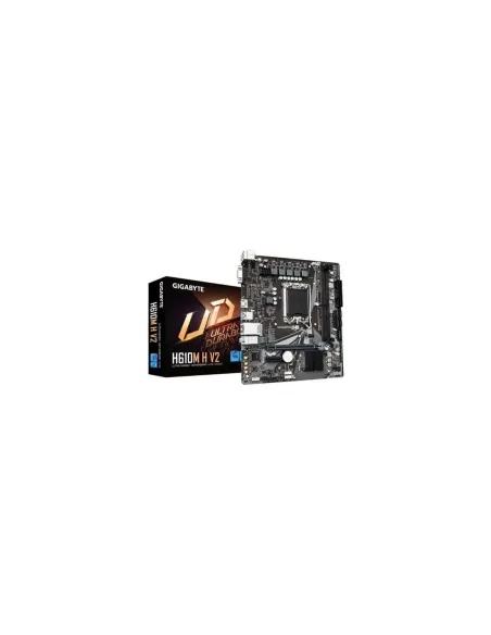Placa Base Gigabyte H610M H V2 Socket 1700/ DDR5/ PCIe 4.0/ Micro ATX