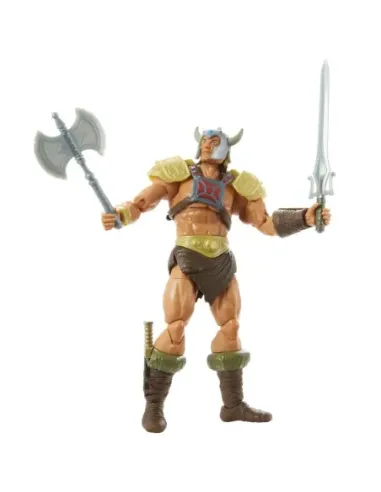Figura mattel masters of the universe new eternia he - man vikingo