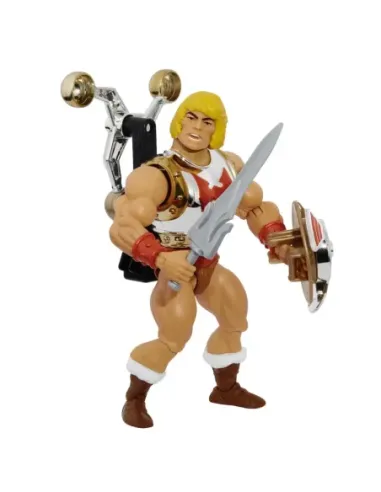 Figura mattel masters of the universe origins he - man puño volador