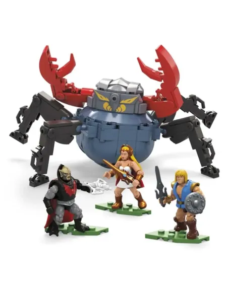 Figuras mattel mega construx masters of the universe she - ra vs hordak & monstroid