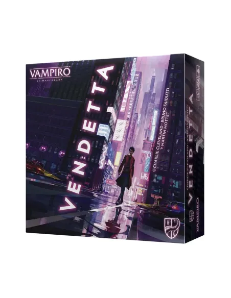 Juego de mesa vampiro la mascarada: vendetta pegi 14