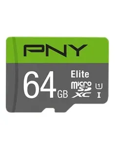 Tarjeta memoria micro secure digital micro sdhc elite pny 64gb clase 10 uhs - i u1