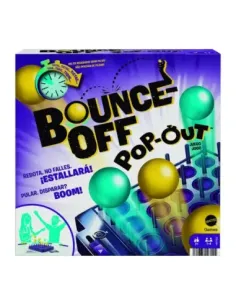 Juego de mesa mattel bounce off pop - out!