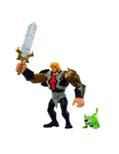 Figura mattel masters of the universe he - man con accesorios