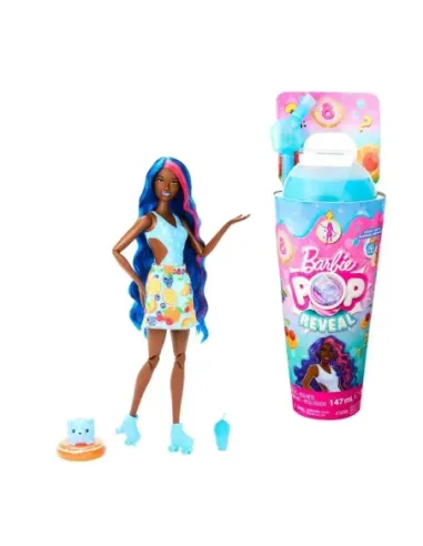 Muñeca barbie pop reveal mattel aroma de frutas ponche de frutas