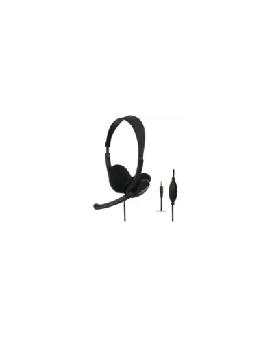 Auriculares Fonestar HOME-35 con Micrófono/ Jack 3.5/ Negros