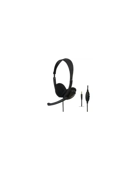 Auriculares Fonestar HOME-35 con Micrófono/ Jack 3.5/ Negros