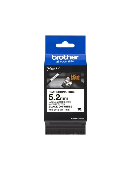 Cinta tubo brother hse211e para cables