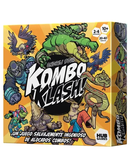 Juego de mesa kombo klash! pegi 10