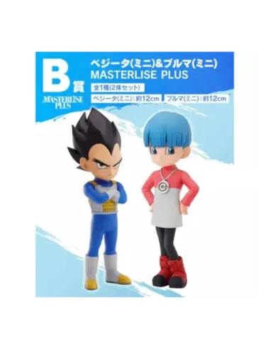 Figura b kuji dragon ball daima vegeta & bulma