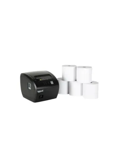 Kit impresora térmica tickets TP7001 + 5 rollos 80