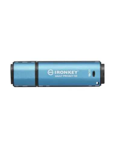 Memoria usb 3.2 kingston 16gb ironkey vault privacy 50 series