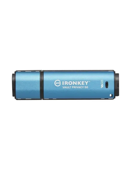 Memoria usb 3.2 kingston 16gb ironkey vault privacy 50 series