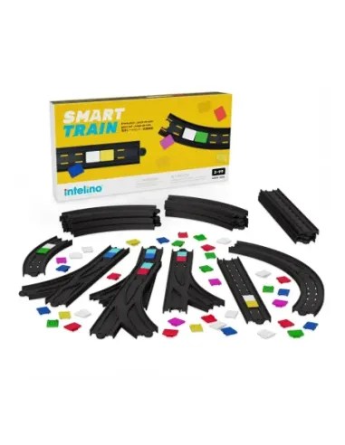 Extensiones vias de tren intelino tren robot intelino