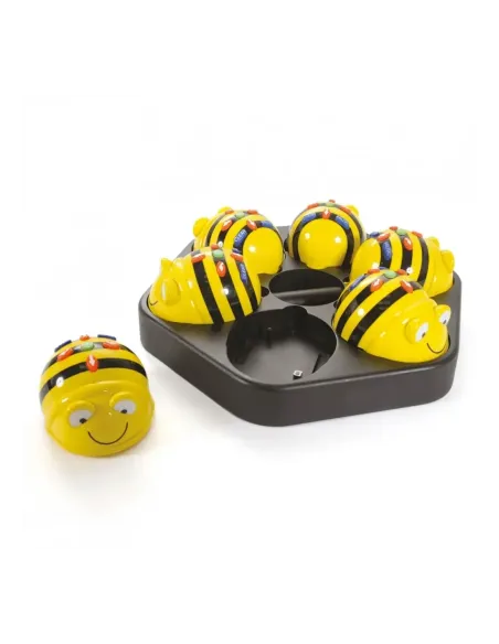 Robot tts bee - bot class bundle 6 unidades y estacion de carga