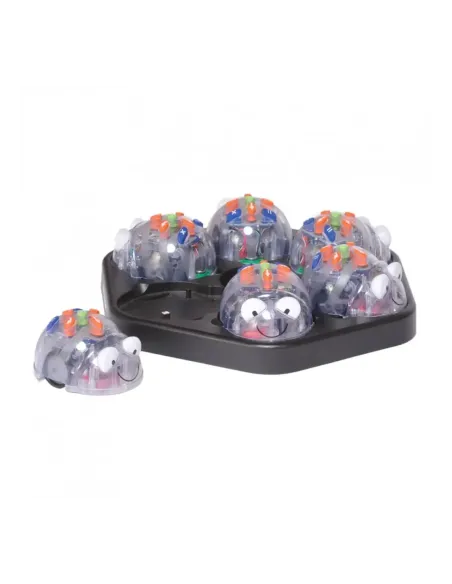 Robot tts blue - bot class bundle 6 unidades y estacion de carga