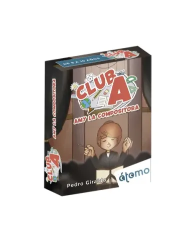 Juego de mesa átomo games club a: amy la compositora pegi 8