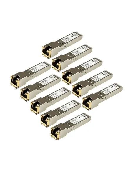 Modulo transceptor sfp startech j8177c10pkst 10 unidades