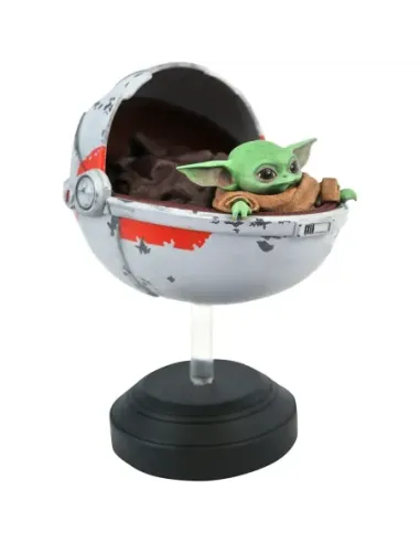 Figura diamond select toys star wars the mandalorian the child grogu cochecito flotante 1 - 6 escala re - run resina
