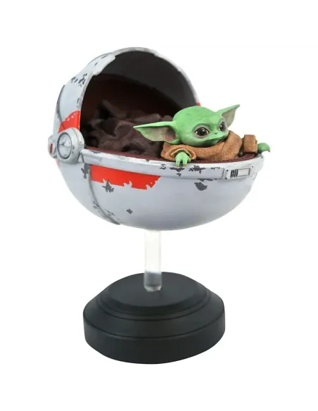 Figura diamond select toys star wars the mandalorian the child grogu cochecito flotante 1 - 6 escala re - run resina